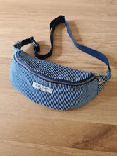 Charger l'image dans la galerie, Sac Banane Stripes jean
