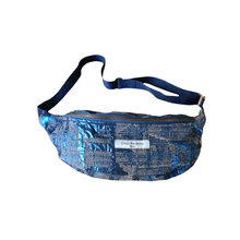 Charger l'image dans la galerie, Sac banane bleu électrique tendance fabriquée en France eco responsable