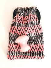 Charger l'image dans la galerie, Mushroom en Quartz rose avec pochette fluo