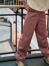 Charger l'image dans la galerie, Pantalon Lana chevron fushia