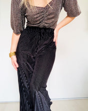 Charger l'image dans la galerie, Pantalon velours côtelé noir Charlie