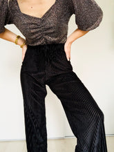 Charger l'image dans la galerie, Pantalon velours côtelé noir Charlie