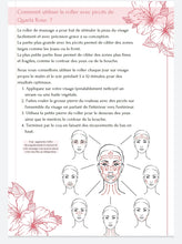 Charger l'image dans la galerie, Rouleau de Quartz rose et pochette rose en velours côtelé