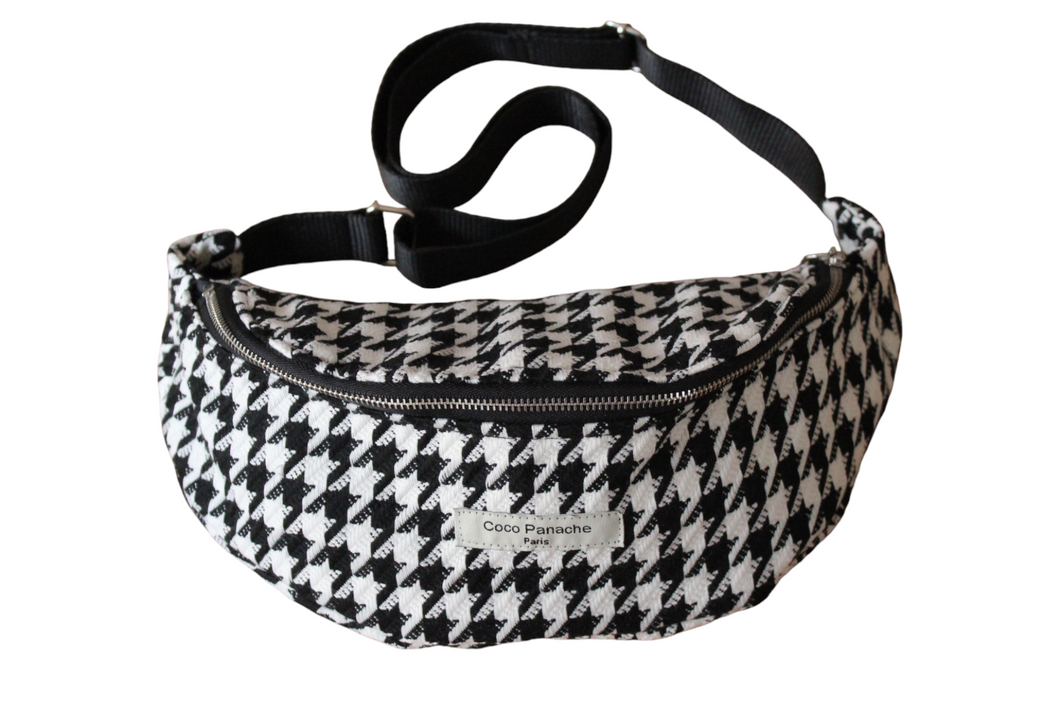 Sac banane Pied de poule