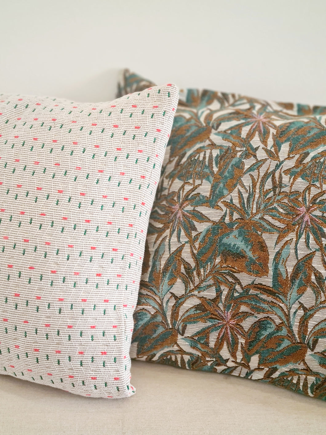Coussin Jungle tropical
