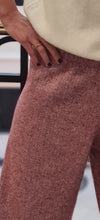 Charger l&#39;image dans la galerie, Pantalon Lana chevron fushia

